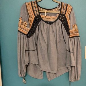 Free People Intricate Blouse